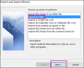 Import PST Contacts to Windows Live Mail