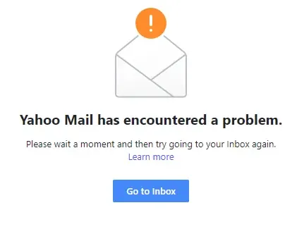 Yahoo Mail Login Problems