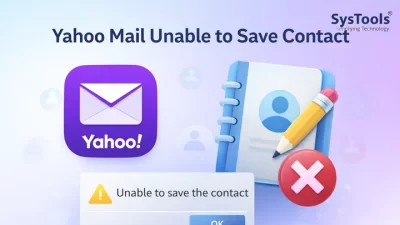 Yahoo Mail unable to save contact